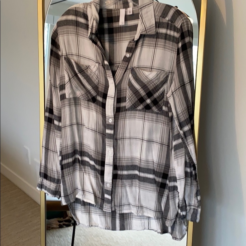 Light weight plaid shirt BP at Nordstroms